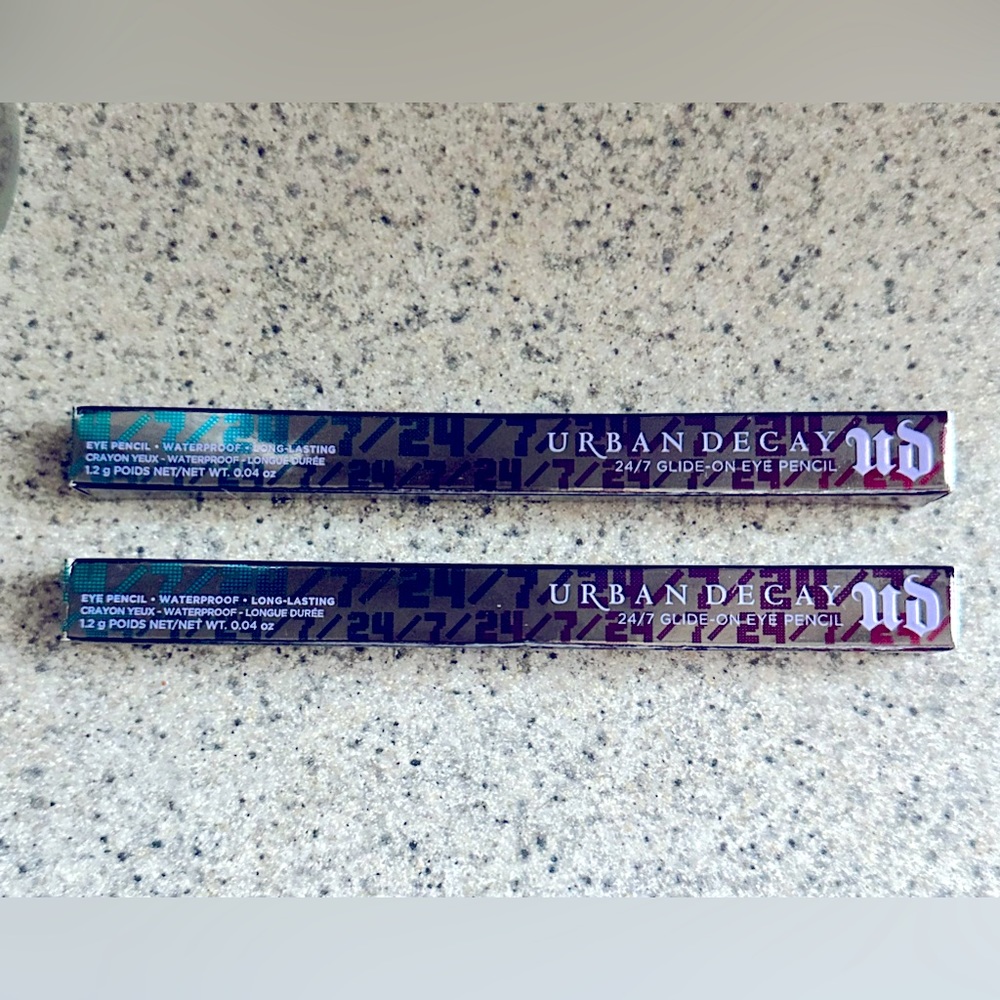 NEW (2) Urban Decay 24/7 Glide On Waterproof Eye Pencil liner CORRUPT